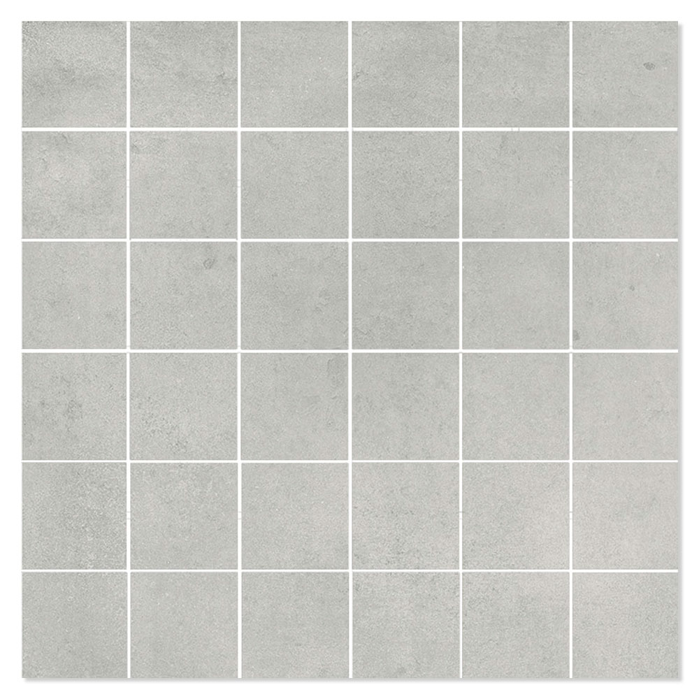 Mosaikkflis Ecostone Grå Matt 30x30 (5x5) cm
